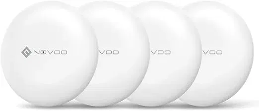 NOVOO Air Tag Schlüsselfinder Smart Tracker 4er Pack (Kompatibel mit Apple iOS & Android) für 27,59 € inkl. Prime-Versand