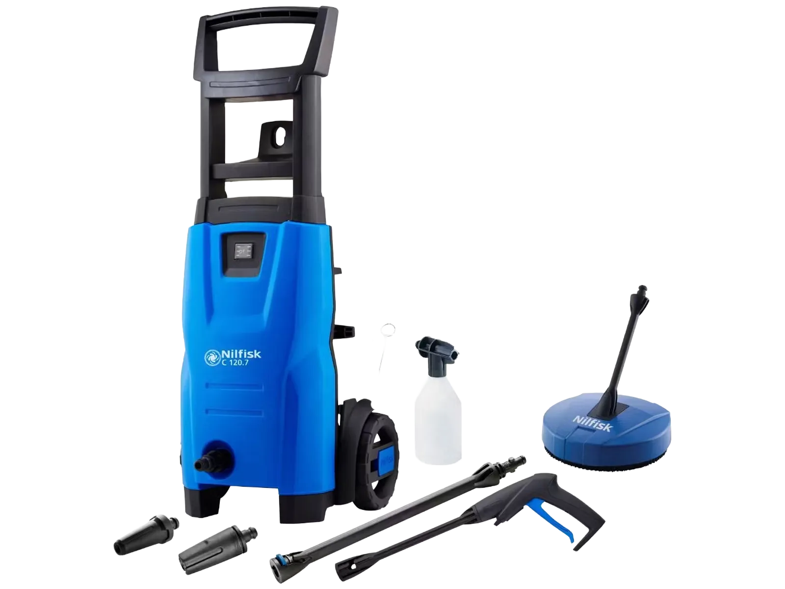 Nilfisk C120. 7-6 Pc (Hochdruckreiniger mit Terrassenreiniger) für 78,90 € inkl. Versand (statt 122,46 €)