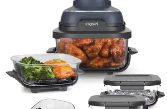 Ninja CRISPi Glas-Heißluftfritteuse FN101EUGYBNDL2 (Meal Prep Flex Set) ab 188,99 € inkl. Versand (statt 270,00 €) Gutscheinfehler