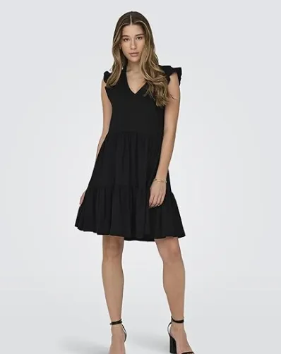 ONLY Female Kleid ONLMAY Kurzes Kleid für 13,26 € inkl. Prime-Versand (statt 21,90 €)
