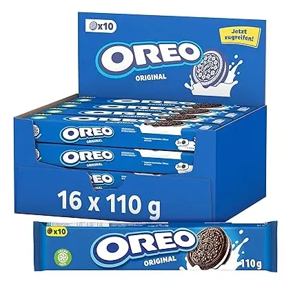 OREO Original 16er Pack (16 x 110 g) ab 16,14 € inkl. Prime-Versand
