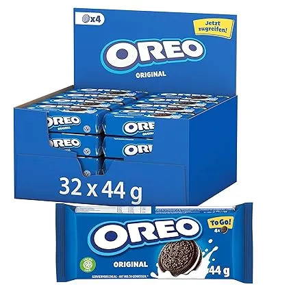 OREO Original 32er Pack (32 x 44 g) ab 18,99 € inkl. Prime-Versand (statt 26,99 €)