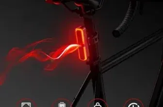 OnMeto Fahrrad Rücklicht Mit Bremsblinkfunktion StVZO zugelassenen für 9,99 € inkl. Prime-Versand (statt 39,99 €)