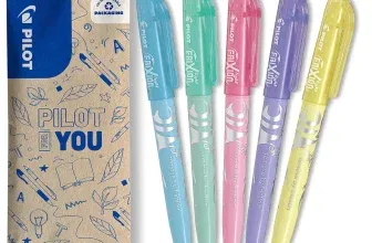 PILOT – Frixion Light Soft Pastellfarben (5er Pack) für 3,99 € inkl. Prime-Versand (statt 6,95 €)