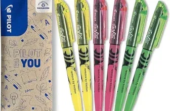 PILOT FriXion Light radierbarer Textmarker (Neongelb Neonpink Grün) 6er Pack (6 Farben, Gr. 1 stück) ab 4,51 € inkl. Prime-Versand (statt 7,09 €)