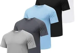 PINSPARK Herren Fitness-Shirts 5er Pack (6 Farbkombinationen, Gr. S bis XXL) für 23,99 € inkl. Prime-Versand (statt 39,99 €)