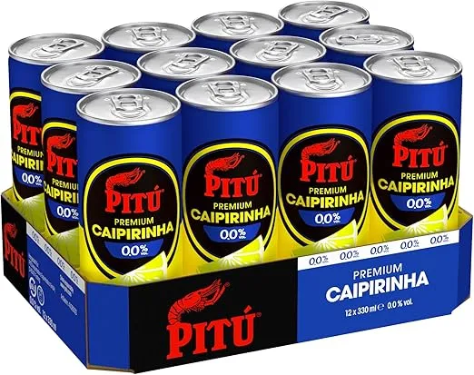 PITÚ Premium Caipirinha 0.0% (12×0.33L) ab 13,96 € inkl. Prime-Versand zzgl. Pfand (statt 30,00 €)