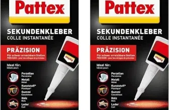 Pattex Sekundenkleber Präzision 2er Pack (2x5g) für 8,50 € inkl. Prime-Versand