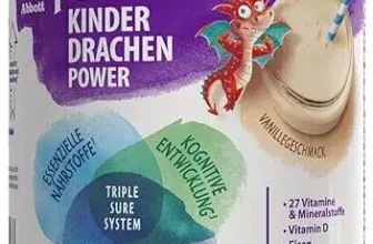 Pediasure Kinder Drachen Power Vanille Nahrungsergänzungsshake 400g für Kinder ab 1 Jahr ab 9,79 € inkl. Prime-Versand