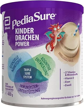 Schnäppchen, Deals und Rabattcodes des Tages - Pediasure Kinder Drachen Power Vanille Nahrungsergänzungsshake