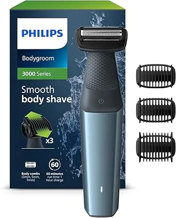 Philips Bodygroom Series 3000 wasserfester Trimmer für Intimbereich und Körper BG3027/03 für 36,00 € inkl. Prime-Versand