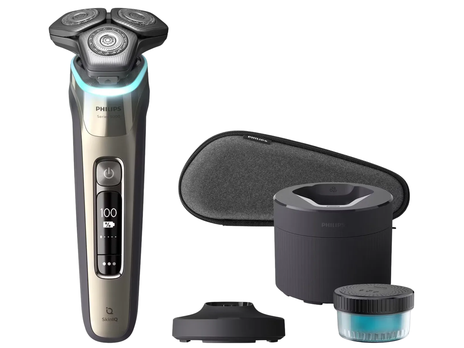 Philips S9983/55 Shaver Series 9000 (elektrischer Nass- und Trockenrasierer mit SkinIQ) für 174,95 € inkl. Versand (statt 234,90 €)