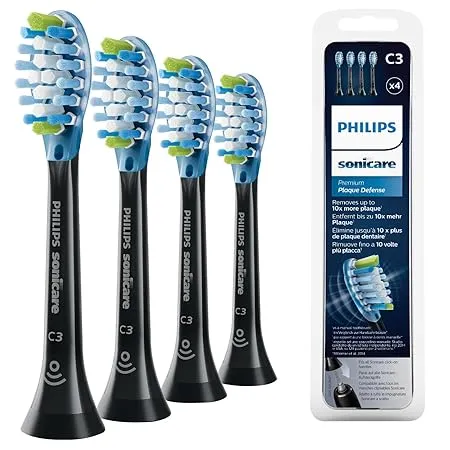 Philips Sonicare Original C3 Premium Plaque Defence Ersatzbürstenköpfe HX9044/33 4er Pack ab 17,54 € inkl. Prime-Versand