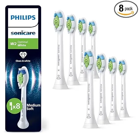 Philips Sonicare W2 Optimal White Original Ersatzbürstenköpfe 8er Pack HX6068/87 ab 27,54 € inkl. Prime-Versand