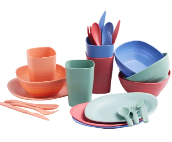 🔥Mömax Picknickset Pop Up Mushroom Multicolor 24-teilig für 1,00 € Abholung im Mömax (statt 15,00 €)