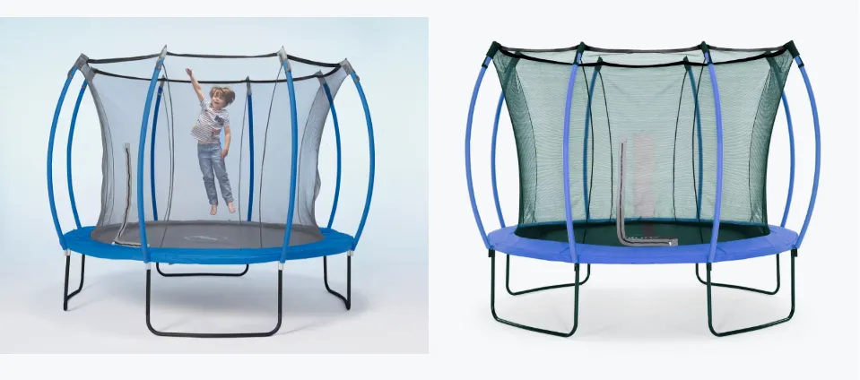 Plum Plum Springsafe Trampolin Colours (305 cm mit Sicherheitsnetz blau) für 104,94 € inkl. Versand (statt 149,99 €)