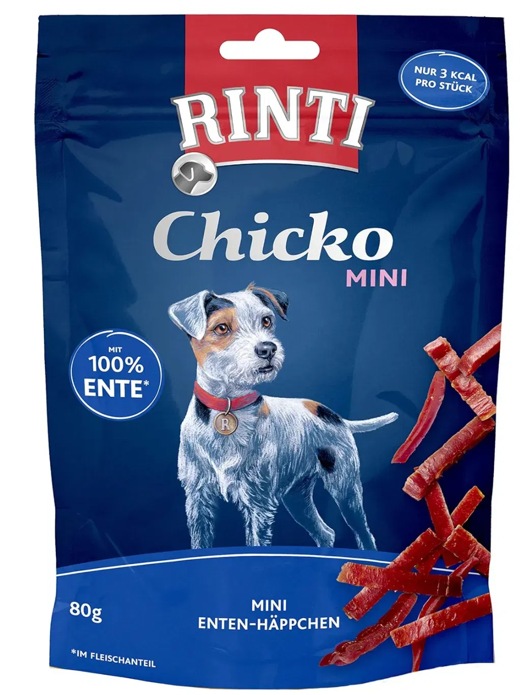 RINTI Chicko Mini Ente (12 x 80 g) für 17,83 € inkl. Prime-Versand (statt 23,40 €)