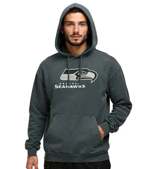Re:covered X Nfl Seattle Seahawks Herren Kapuzen-Pullover RCNFL1318J (Gr. S bis 3XL Grau) für 24,98 € inkl. Versand (statt 44,99 €)