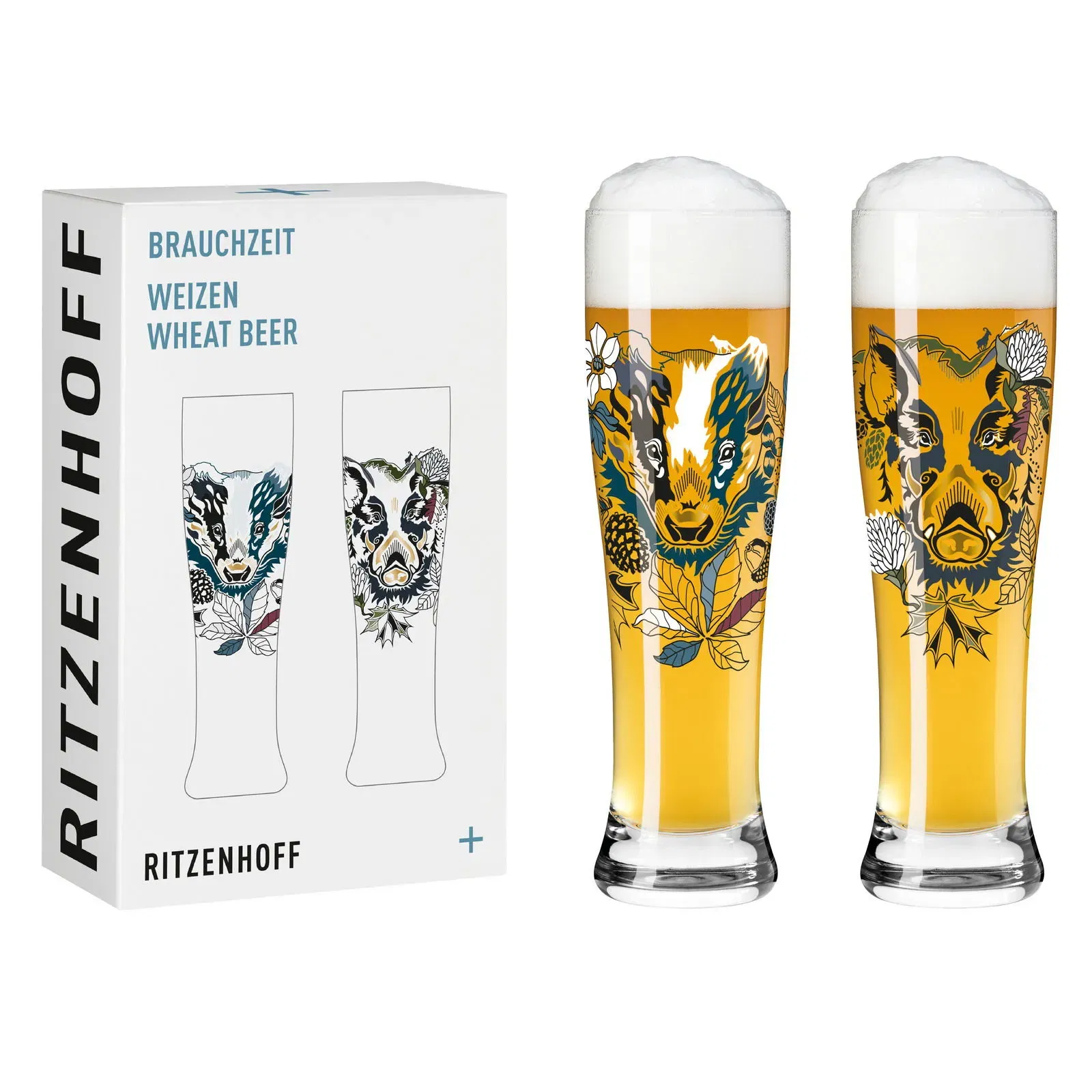Ritzenhoff Weizengläser Brauchzeit 2er Pack für 20,35 € inkl. Versand (14,40 € bei Abholung)