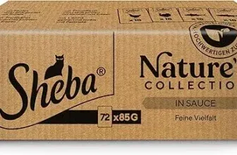 SHEBA Nature's Collection in Sauce Feine Vielfalt 72er Pack (72 x 85 g) ab 24,11 € inkl. Prime-Versand (statt 39,49 €)