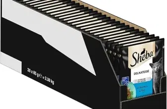 SHEBA Portionsbeutel Nassfutter für Katzen Gelee mit Thunfisch (28 x 85 g) ab 11,66 € inkl. Prime-Versand (statt 19,29 €)