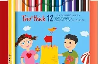 STABILO – Dreikant-Buntstift – Trio dick (12er Pack – mit 12 verschiedenen Farben) für 4,73 € inkl. Prime-Versand (statt 7,10 €)