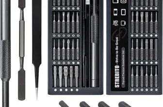 STREBITO Micro Präzisionsschraubendreher Set 50 in 1 für 8,55 € inkl. Prime-Versand (statt 17,09 €)