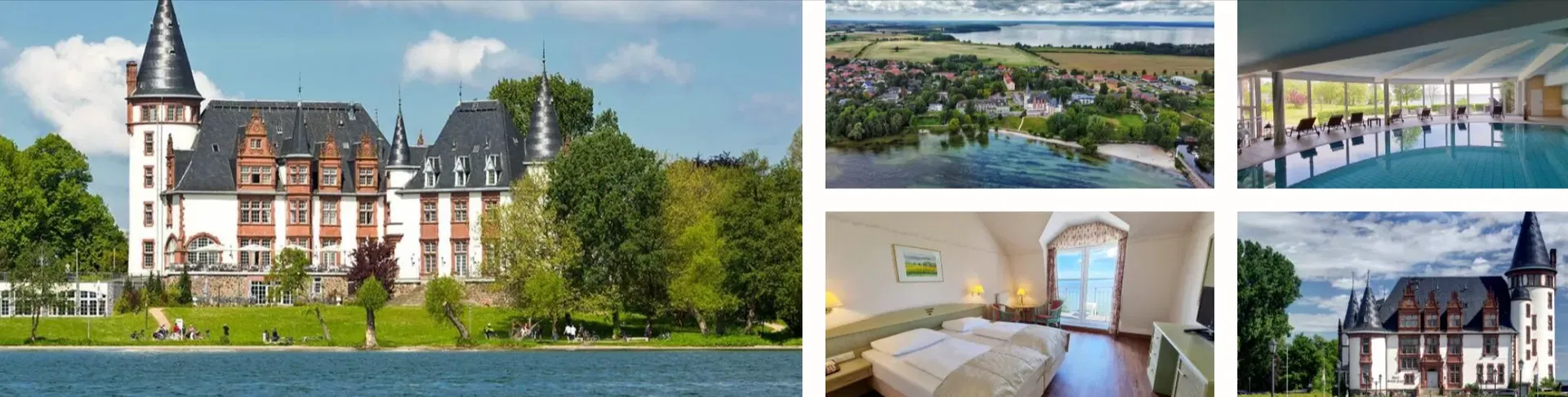Mecklenburgische Seenplatte: 2 Nächte im 4* Schlosshotel Klink an der Müritz inkl. Frühstück & Spa-Nutzung ab 192 € für 2 Personen