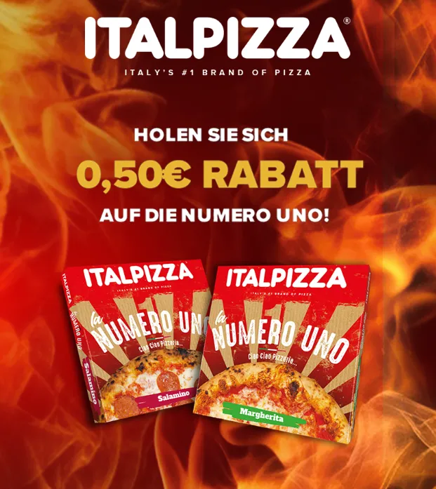 Numero Uno Tiefkühl Pizza für 1,99€ [Kaufland ab 07.05. mit 0,50€ Coupon]
