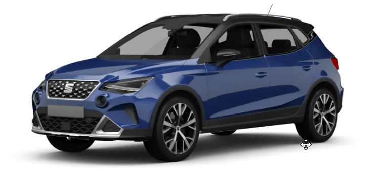 Seat Arona 1.0 TSI Road Edition mit 116 PS für 88,00 € / Monat + 1.480,00 € einmalig – LF 0,36 (Privatkunden)