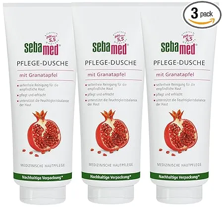 Sebamed Pflege-Dusche mit Granatapfel Vorteilspack (3 x 250 ml) für 4,79 € inkl. Prime-Versand (statt 12,00 €)