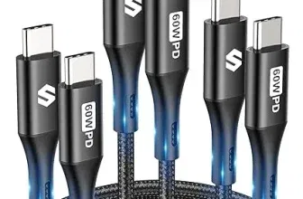 Silkland USB C Kabel 3Pack 60W[1M+2M+2M] für 3,99 € inkl. Prime-Versand (statt 6,50 €)