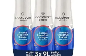 SodaStream Sirup 3x Isotonic (3 x 440 ml 1x Flasche ergibt 9 Liter Fertiggetränk) ab 11,39 € inkl. Prime-Versand (statt 14,97 €)