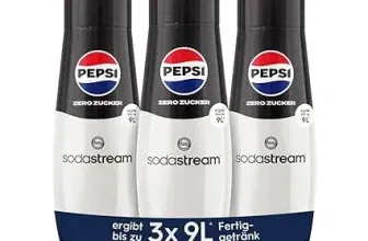 SodaStream Sirup Pepsi Zero Zucker 3er Pack (3x 440ml, ergibt 3x9L) ab 9,95 € inkl. Prime-Versand
