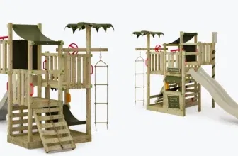 Fatmoose Spielturm CrazyCoconut mit Rutsche für 643,99 € inkl. Versand (statt 849,00 €)