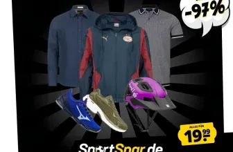 SportSpar Fixpreis Sale: 19,99 € pro Artikel zzgl. Versand