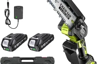 Supstable Mini Kettensäge (6-Zoll 2 x 2.0 Ah Akkus) für 39,99 € inkl. Versand (statt 79,99 €)