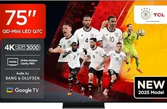 TCL 75Q7C QLED Mini LED Fernseher 75 Zoll für 1.049,00 € inkl. Versand