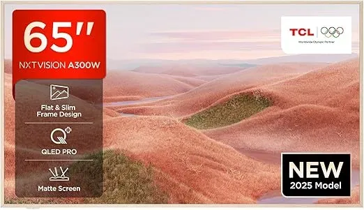 TCL NXTVISION A300W 65 Zoll QLED PRO 4K Ultra HD TV (Gr. 50 Zoll bis 115 Zoll) für 889,00 € inkl. Versand