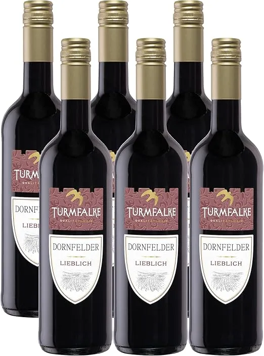 Turmfalke Dornfelder Lieblich 6er Pack (6 x 0,75 l) ab 10,70 € inkl. Prime-Versand (statt 14,94 €)