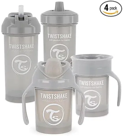 Twistshake Baby Trinkbecher-Set (4-teilig-1 x 360-Becher – 1 x Mini-Becher – 1 x Strohhalmbecher – 1 x Kinderbecher) für 9,90 € inkl. Prime-Versand (statt 14,26 €)