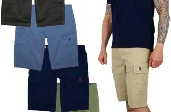 U.s. Polo Assn. Herren Freizeit-Cargo Shorts (Gr. M bis 3XL) in Khaki, Blau, Beige oder Grau für 23,99 € inkl. Versand
