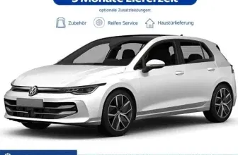 Volkswagen Golf 2.0 TSI mit 300 PS für 299,00 € / Monat + 1.399,00 € einmalig – LF 0,61 (Privatkunden)