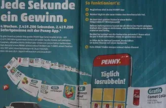 Das große PENNY App Gewinnspiel 2025 – mit 2.419.200 Sofortgewinne (Gratis-Artikel, Sachpreise, exklusive Coupons)