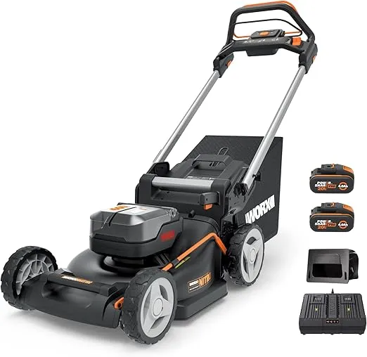WORX WG749E Akku Rasenmäher für 349,00 € inkl. Versand