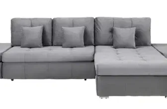Mömax Wohnlandschaft in Anthrazit (303/88/185 cm) für 579,00 € ABHOLUNG (statt 899,00 €)
