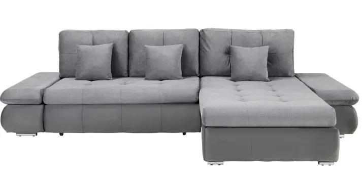 Mömax Wohnlandschaft in Anthrazit (303/88/185 cm) für 579,00 € ABHOLUNG (statt 899,00 €)