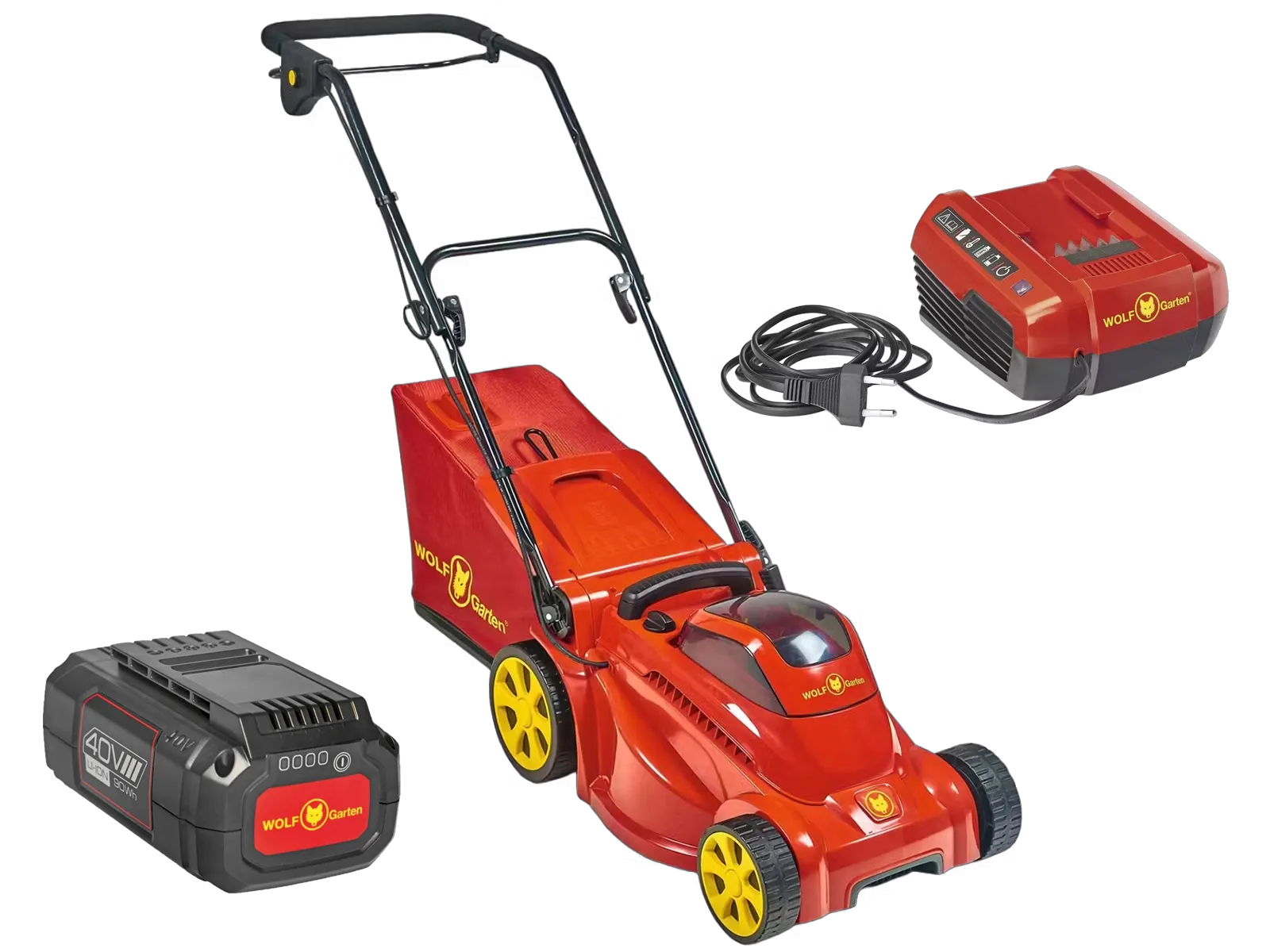 Schnäppchen, Deals und Rabattcodes des Tages - Wolf Garten Lycos 40-340 M Rasenmäher