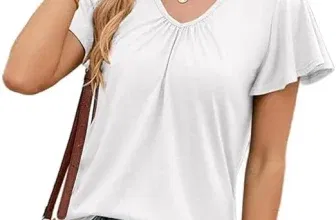 Zeagoo Damen Sommer Kurzarm Shirt (5 Farben, Gr. S bis XXL) für 4,99 € inkl. Prime-Versand (statt 0,99 €)