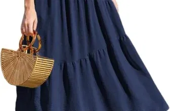 Zeagoo Damen Sommerrock mit Taschen (7 Farben, Gr. S bis XXL) für 14,99 € inkl. Prime-Versand
